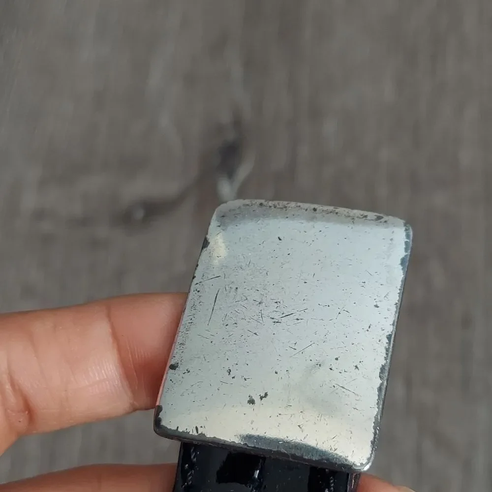 Cole Haan Black Patent Leather Belt 26